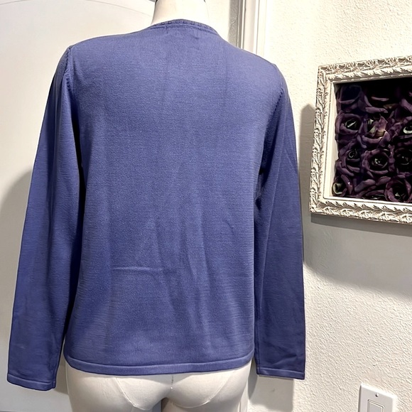 Cardigans~2~Periwinkle & Black / Kerri n Kelsey - Picture 4 of 12